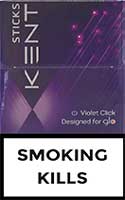 Kent Sticks Vioilet Click Cigarettes pack
