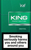 King Menthol Cigarettes pack