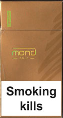 Mond Super Slim Gold Cigarettes pack