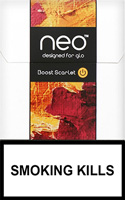 Neo Boost Scarlet Cigarettes pack