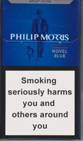 Philip Morris Novel Blue