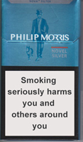 Philip Morris Novel Silver