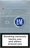 L&M GRI 83 Slims Cigarettes pack