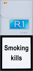 R1 Slims Cigarettes pack