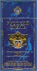 Russian Style 100 Cigarettes pack