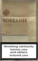 Sobranie Gold Cigarettes pack
