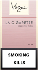 Vogue Super Slims Lilas Cigarettes pack